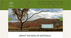 Desktop Screenshot of edo.org.au