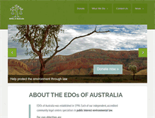 Tablet Screenshot of edo.org.au